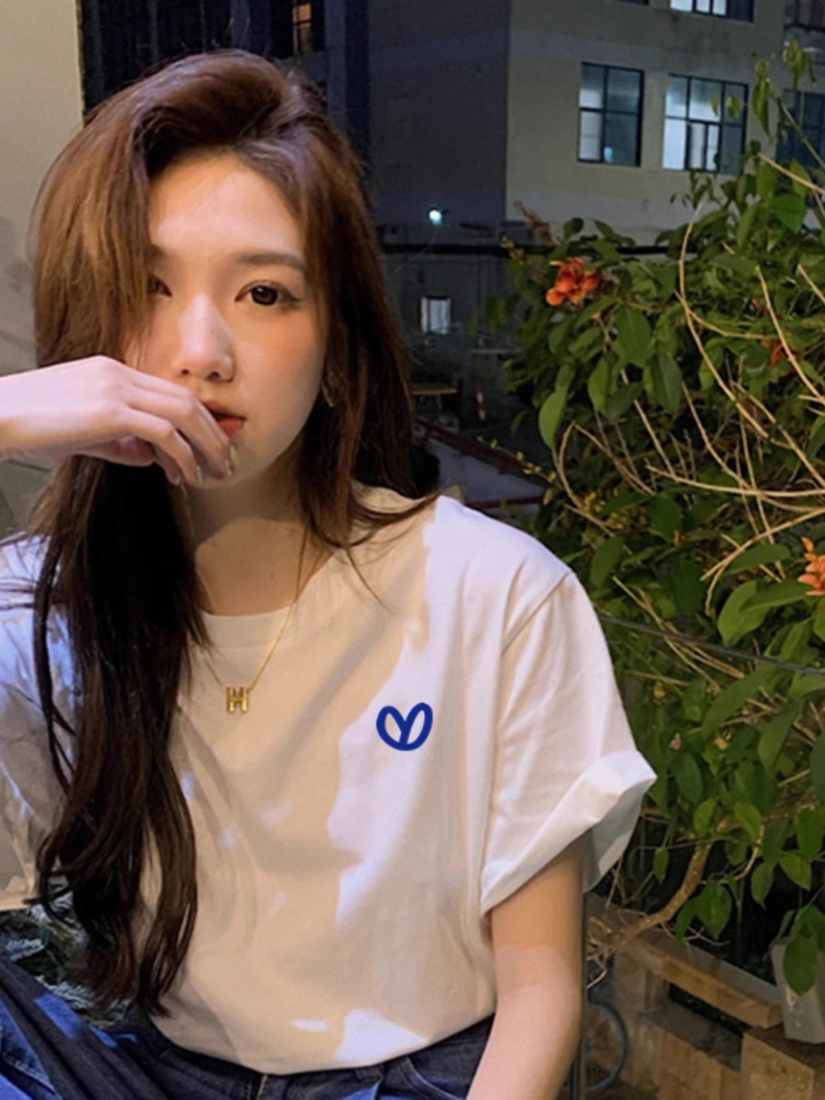 Plus Size Women's Cotton Mid-Length Short Sleeve T-Shirt - Loose Fit, Versatile Round Neck Style for Everyday Wear Plus Size Women's Cotton Mid-Length Short Sleeve T-Shirt - Loose Fit, Versatile Round Neck Style for Everyday Wear