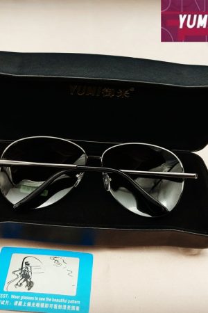 Polarized Sunglasses for Men and Women, Large Frame Driving Glasses, Stylish Frog Design for Ultimate UV Protection