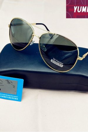 Polarized Sunglasses for Men and Women, Large Frame Driving Glasses, Stylish Frog Design for Ultimate UV Protection