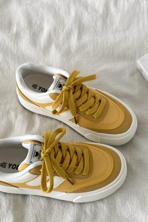 Purple Canvas Sneakers for Women, 2025 Spring Summer Thick-Soled Casual Shoes, Breathable White Student Sneakers