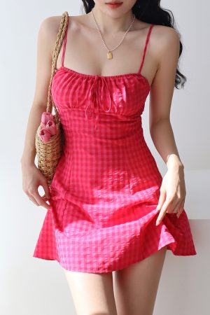 Purple Floral Print Velvet Mesh Slip Dress - Retro French Style with Stretch Fabric for Effortless Elegance