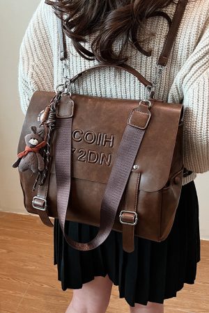 Retro Casual Backpack for Women - 2025 Winter Fashion Trend, Versatile Briefcase for College, Classes, and Commuting