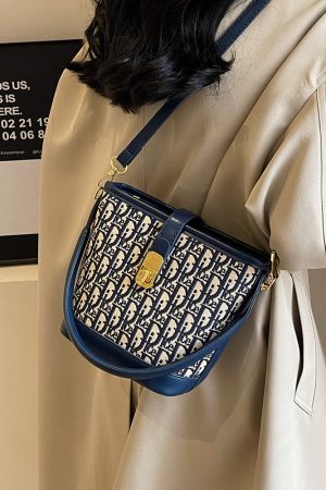 Retro Casual Bucket Bag for Women - High-End Fashion Shoulder Bag - 2025 Autumn Winter Niche Design