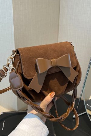 Retro Casual Saddle Bag for Women - Stylish High-Quality Crossbody Bag for Autumn 2025 Fashion Trend