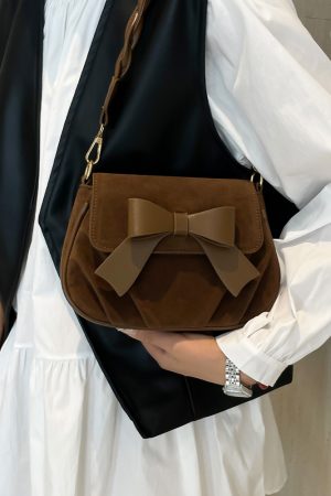 Retro Casual Saddle Bag for Women - Stylish High-Quality Crossbody Bag for Autumn 2025 Fashion Trend