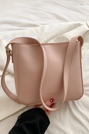 Retro Casual Shoulder Bag for Women - Trendy Spring Summer 2025 Bucket Crossbody Bag for Commuting and Everyday Use
