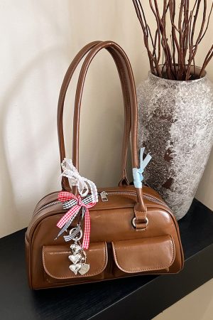 Retro Large Capacity Commuter Shoulder Bag for Women - Versatile Spring/Summer 2025 Fashion Essential