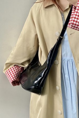 Retro Large Capacity Dumpling Bag for Women - Versatile Shoulder Crossbody Underarm Bag - 2025 Niche Design