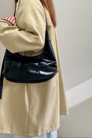 Retro Large Capacity Dumpling Bag for Women - Versatile Shoulder Crossbody Underarm Bag - 2025 Niche Design