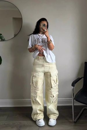 Retro Leopard Print Letter Oversized Short Sleeve T-Shirt for Women - Summer Casual Hot Girl Style