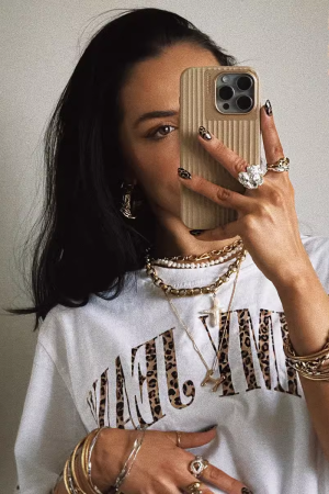 Retro Leopard Print Letter Oversized Short Sleeve T-Shirt for Women - Summer Casual Hot Girl Style