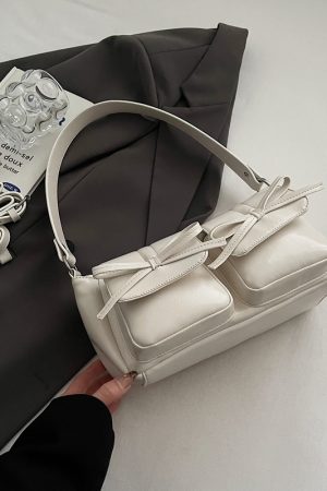 Retro Oil Wax Leather Underarm Bag for Women - 2025 Winter Casual Shoulder Bag, Niche High-End Dumpling Style