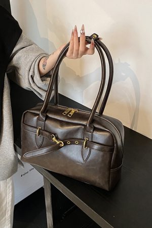 Retro Underarm Bag for Women - 2025 Stylish Handheld Shoulder Tote, Fashionable Pillow Bag for Spring and Summer Commuting