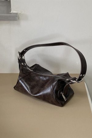 Retro Wasteland Style Women's Underarm Bag - Small Commuting Shoulder Tote - 2025 Niche Design
