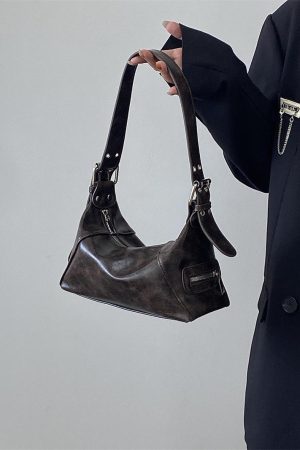 Retro Wasteland Style Women's Underarm Bag - Small Commuting Shoulder Tote - 2025 Niche Design