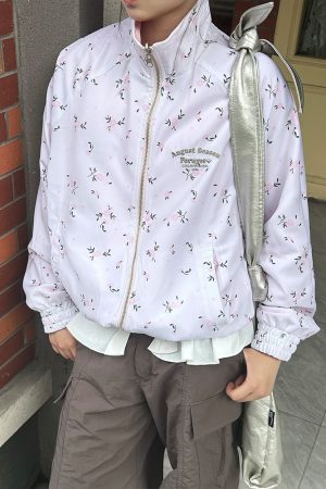 Reversible Plaid Raglan Jacket for Couples - Loose Fit Versatile Fashion Cardigan for Spring and Autumn, American Style Outerwear