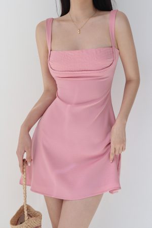 Sexy Bust-Enhancing A-Line Camisole Dress for Women - Slim-Fit, Fresh European and American Style, Perfect for Casual or Night Out