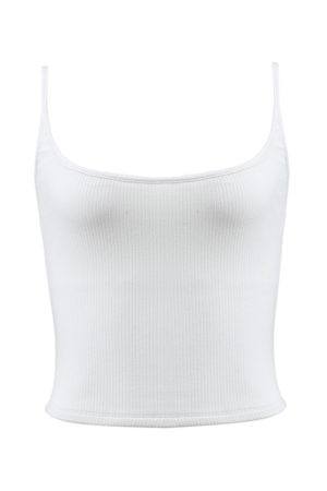 Sexy Ginger Yellow French Camisole with Chest Pads for Women - Elegant Lingerie Top for Night Out or Everyday Wear