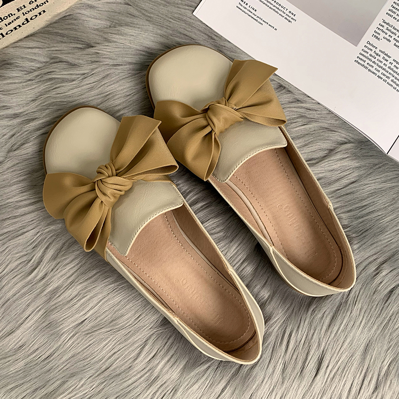 Sheepskin Flat Shoes for Women - 2025 Spring Autumn Evening Style - French Single Shoes for Skirts - Chic & Comfortable Fashion Footwear Sheepskin Flat Shoes for Women - 2025 Spring Autumn Evening Style - French Single Shoes for Skirts - Chic & Comfortable Fashion Footwear