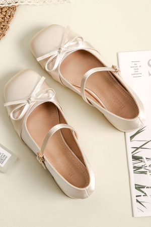 Sheepskin Mary Jane Women's Shoes, Chunky Heel High Heels for Skirts, French Style Spring Autumn Fashion