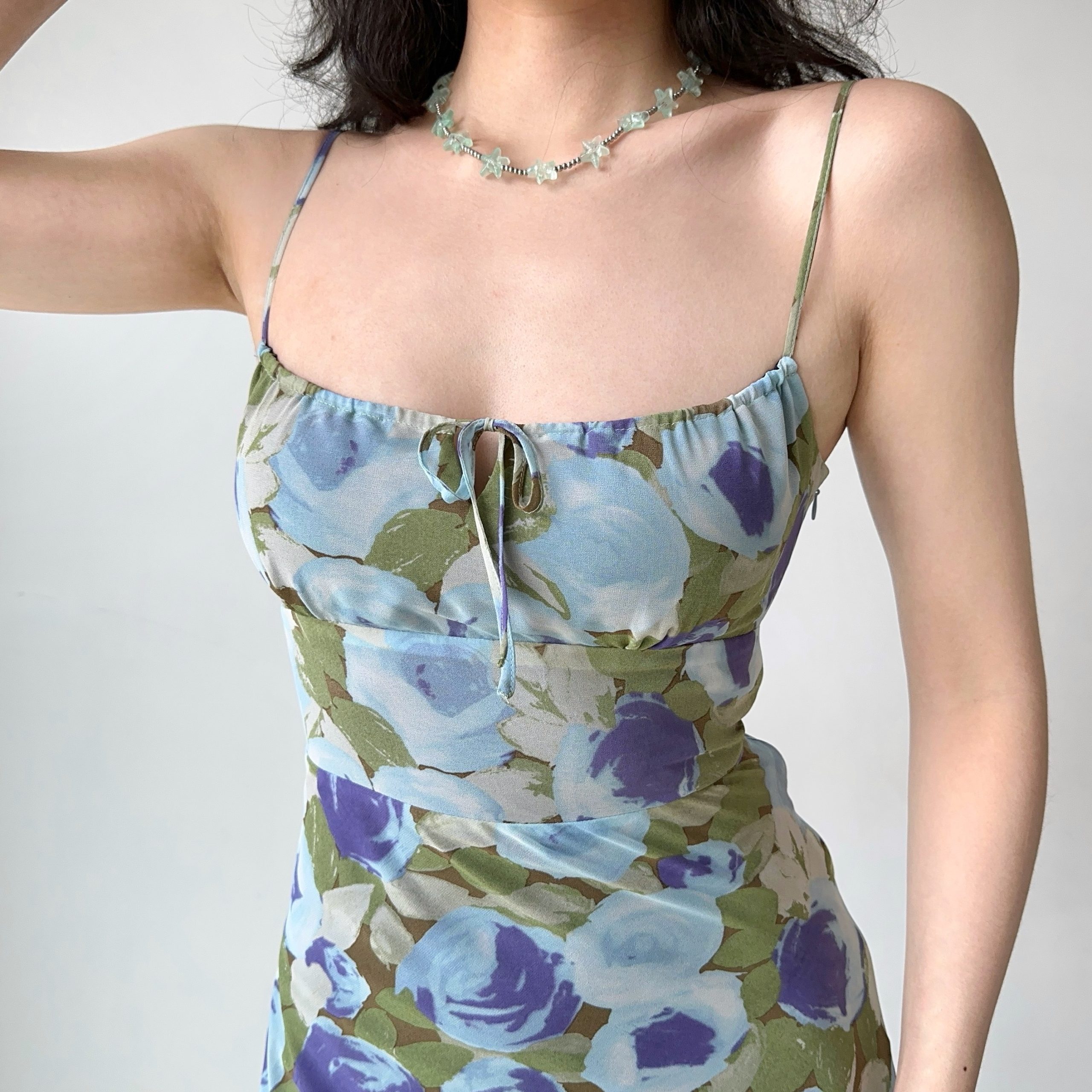 Slim Fit Ruffled Bodycon Camisole Dress - Self-Made European American Style Printed Summer Dress for Women, Y2K Fashion Slim Fit Ruffled Bodycon Camisole Dress - Self-Made European American Style Printed Summer Dress for Women, Y2K Fashion