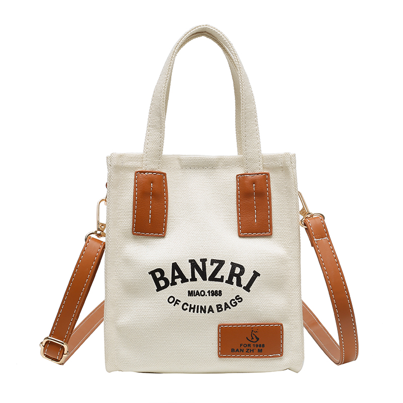 Small Canvas Handbag for Women - Versatile Casual Crossbody Bag for Spring/Summer 2025, Niche Instagram Fashion Small Canvas Handbag for Women - Versatile Casual Crossbody Bag for Spring/Summer 2025, Niche Instagram Fashion