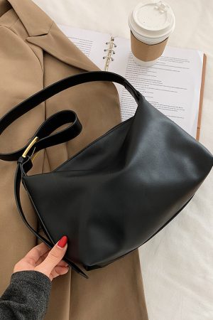 Soft Leather Casual Small Bag for Women - Retro Spring/Summer 2025 Trendy Versatile Crossbody Shoulder Bag
