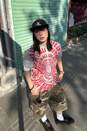 Spring 2025 American Letter Print Short Sleeve T-Shirt for Men and Women - Loose Casual Basic Top, Unisex Fashion Essential