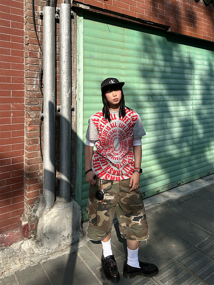 Spring 2025 American Letter Print Short Sleeve T-Shirt for Men and Women - Loose Casual Basic Top, Unisex Fashion Essential Spring 2025 American Letter Print Short Sleeve T-Shirt for Men and Women - Loose Casual Basic Top, Unisex Fashion Essential