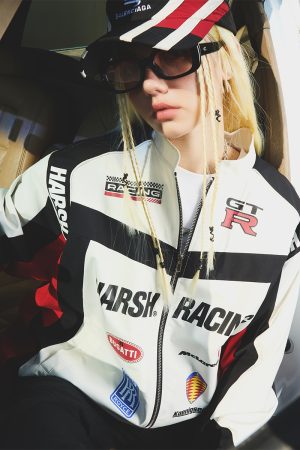 Street Racing Jacket - Harsh and Cruel Design, Urban Style, Trendy Fashion Outerwear