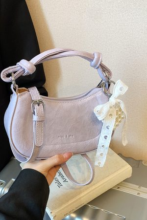 Stylish Minimalist Crossbody Saddle Bag for Women - Versatile 2025 Summer Handbag for Commuting and Everyday Use