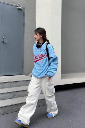 Stylish Retro High-Waisted Wide-Leg Multi-Pocket Work Pants for Men and Women - Trendy Casual 90s Inspired Straight-Leg Trousers