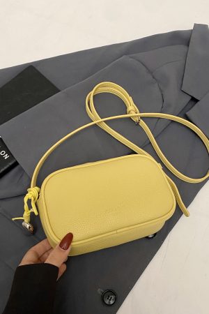 Stylish Yellow Crossbody Phone Bag for Women - Versatile Commuting Accessory, Summer 2025 Trendy Design