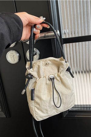 Summer 2025 Women's Casual Crossbody Bag, Trendy Bucket Shoulder Bag for Phones, Stylish Leisure Tote