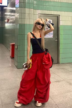 Summer American Style Fake Two-Piece Halter Tank Top for Women, Slim Fit, Sleeveless, Sexy Summer Fashion