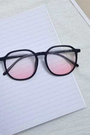 Summer Blush Large Frame Sunglasses for Women - Face Slimming, Versatile Fresh Style, Ideal for Students