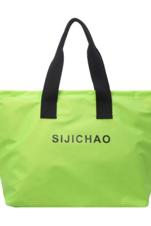 Summer Candy Color Nylon Tote Bag for Women - Large Capacity Versatile Shoulder Bag for Short Trips and Commuting