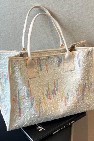 Summer Large Capacity Women's Travel Tote Bag - Chic Shoulder Bag for Commuting, Shopping, and Short Trips