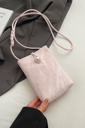 Summer Lightweight Chinese Style Crossbody Phone Bag for Women - 2025 Yellow National Wind Small Purse