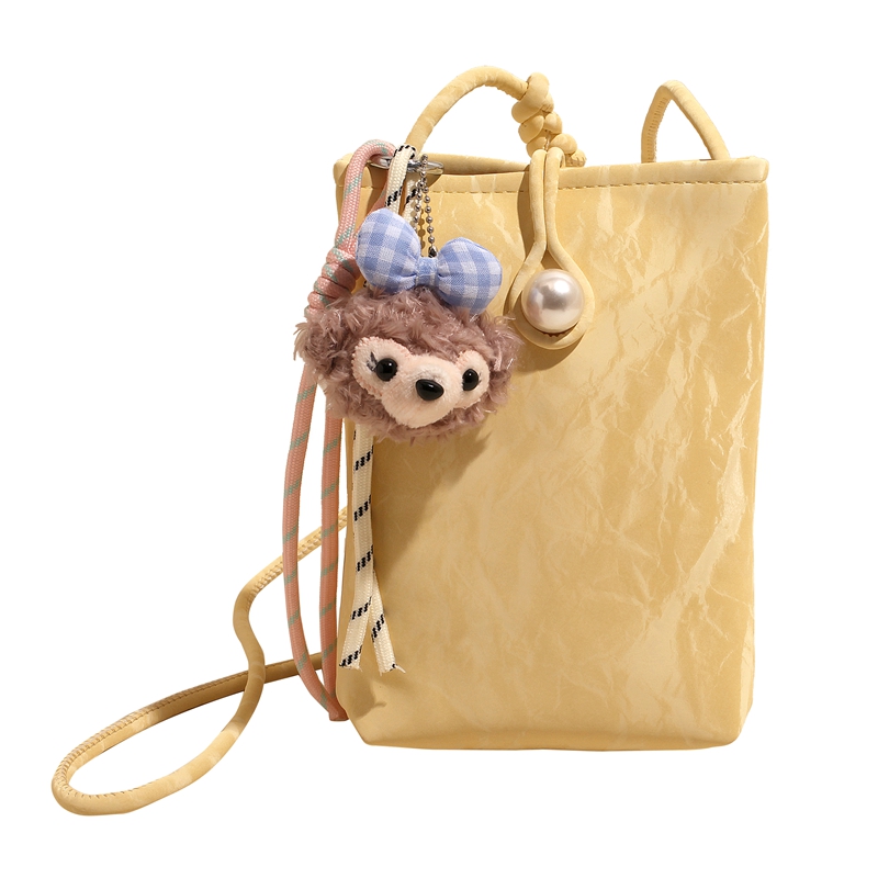 Summer Lightweight Chinese Style Crossbody Phone Bag for Women - 2025 Yellow National Wind Small Purse Summer Lightweight Chinese Style Crossbody Phone Bag for Women - 2025 Yellow National Wind Small Purse