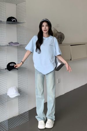 Summer Printed Letter Short Sleeve T-Shirt for Women - Loose Versatile Couple Top in Casual Style