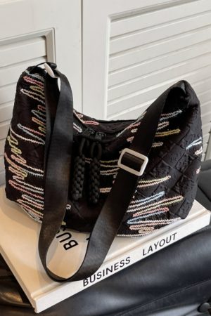 Summer Women’s Canvas Dumpling Bag - New 2025 Japanese Korean Style Single Shoulder Crossbody Tote - Versatile Commuter Bag