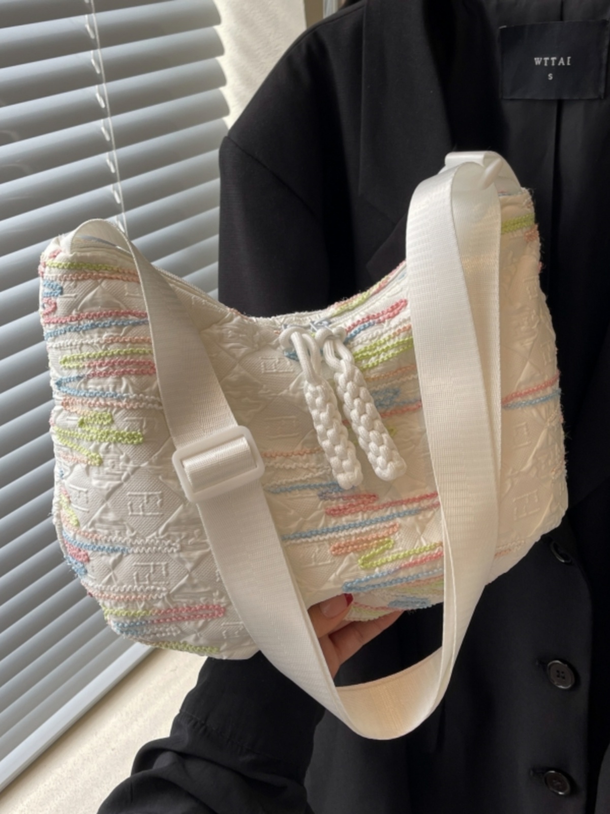 Summer Women’s Canvas Dumpling Bag - New 2025 Japanese Korean Style Single Shoulder Crossbody Tote - Versatile Commuter Bag Summer Women’s Canvas Dumpling Bag - New 2025 Japanese Korean Style Single Shoulder Crossbody Tote - Versatile Commuter Bag