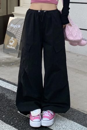 Summer Women's Loose Wide-Leg Work Pants - Mid-Waist Casual Straight Trousers in American Style, Slimming Fit