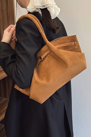 Textured Retro Matte Underarm Bag for Women - Large Capacity Tote Shoulder Bag for Spring/Summer 2025 Fashion