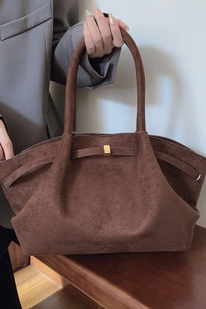 Textured Retro Matte Underarm Bag for Women - Large Capacity Tote Shoulder Bag for Spring/Summer 2025 Fashion