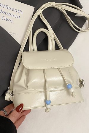 Textured Travel Backpack for Women - Versatile Commuting Handbag, Stylish Small Backpack for Outings and Shopping, 2025 Fashion