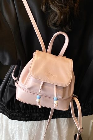 Textured Travel Backpack for Women - Versatile Commuting Handbag, Stylish Small Backpack for Outings and Shopping, 2025 Fashion