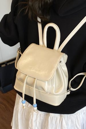 Textured Travel Backpack for Women - Versatile Commuting Handbag, Stylish Small Backpack for Outings and Shopping, 2025 Fashion