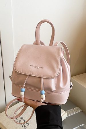 Textured Travel Backpack for Women - Versatile Commuting Handbag, Stylish Small Backpack for Outings and Shopping, 2025 Fashion